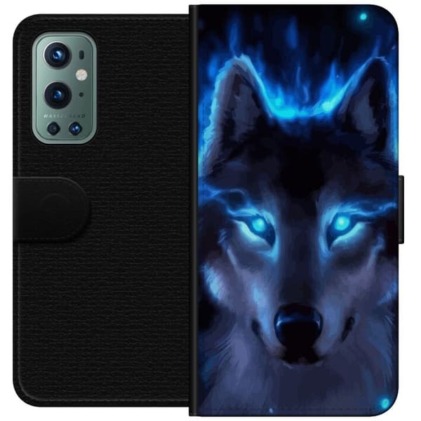 Kompatibelt Plånboksfodral till OnePlus 9 Pro Varg