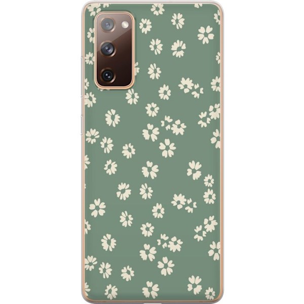 Samsung Galaxy S20 FE Genomskinligt Skal Blomsterdröm – färgglatt blommönster