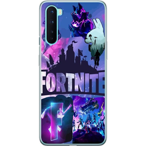 OnePlus Nord Gjennomsiktig deksel Fortnite