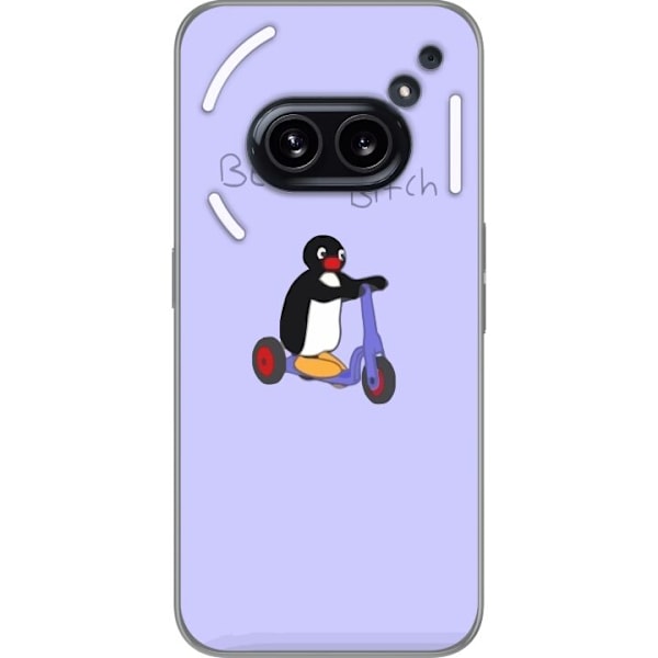 Nothing Phone (2a) Läpinäkyvä kuori Pingu Beep Beep