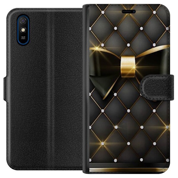Xiaomi Redmi 9A Tegnebogsetui Guldrosen