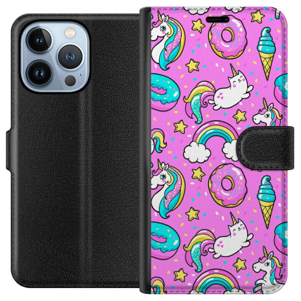 Apple iPhone 13 Pro Tegnebogsetui Unicorn