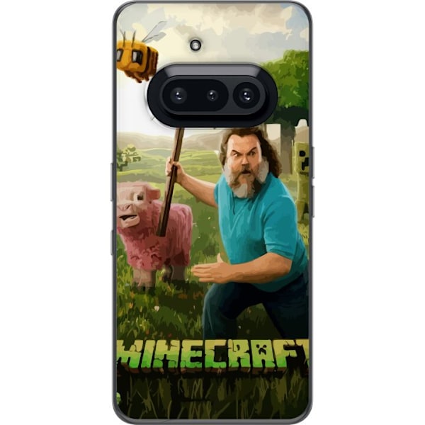 Nothing Phone (3a) Genomskinligt Skal A Minecraft Movie