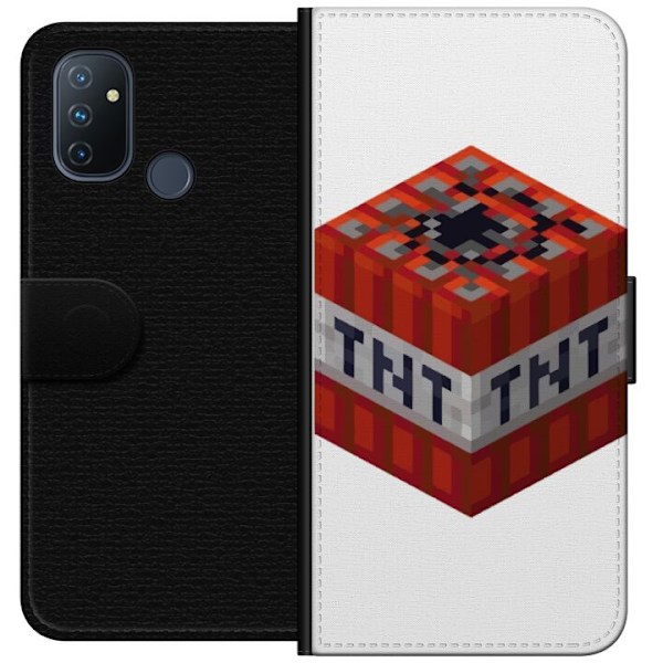 OnePlus Nord N100 Tegnebogsetui Minecraft TNT