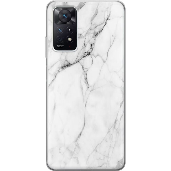 Xiaomi Redmi Note 11 Pro 5G Gennemsigtig cover Marmor