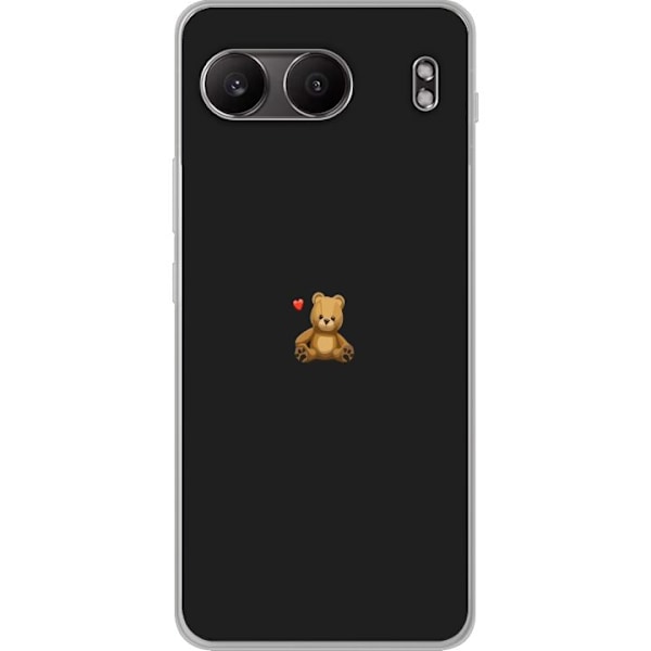 OnePlus Nord 4 Gjennomsiktig deksel Minimalistisk Teddybjörn