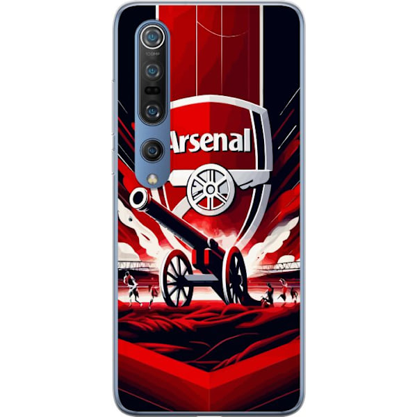 Xiaomi Mi 10 Pro 5G Läpinäkyvä kuori Arsenal