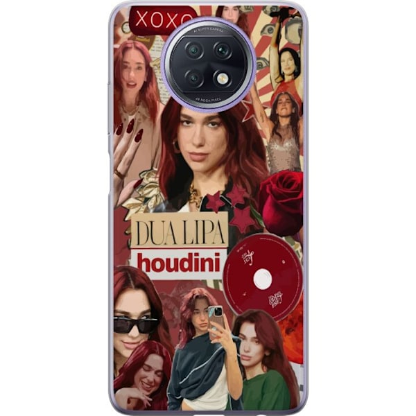 Xiaomi Redmi Note 9T Läpinäkyvä kuori Dua Lipa – Fashion