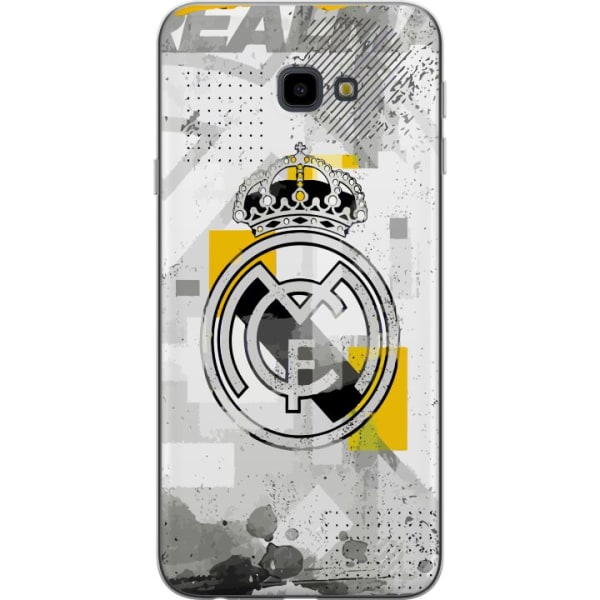 Samsung Galaxy J4+ Gennemsigtig cover Real Madrid