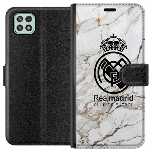 Samsung Galaxy A22 5G Lommeboketui Real Madrid