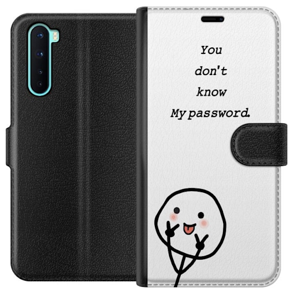 OnePlus Nord Plånboksfodral You Don’t Know My Password –