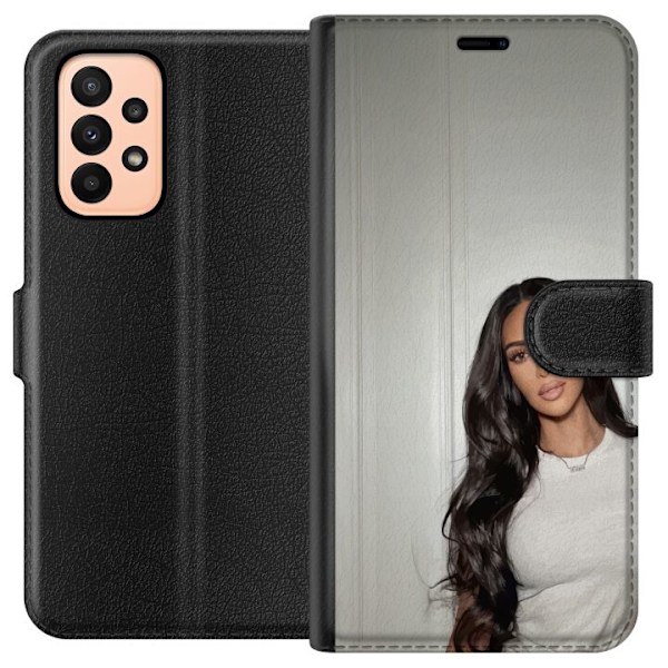 Samsung Galaxy A23 Tegnebogsetui Kim Kardashian – Iconic Style Collection