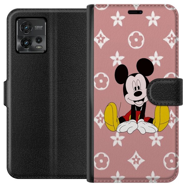 Motorola Moto G72 Plånboksfodral Mickey Mouse