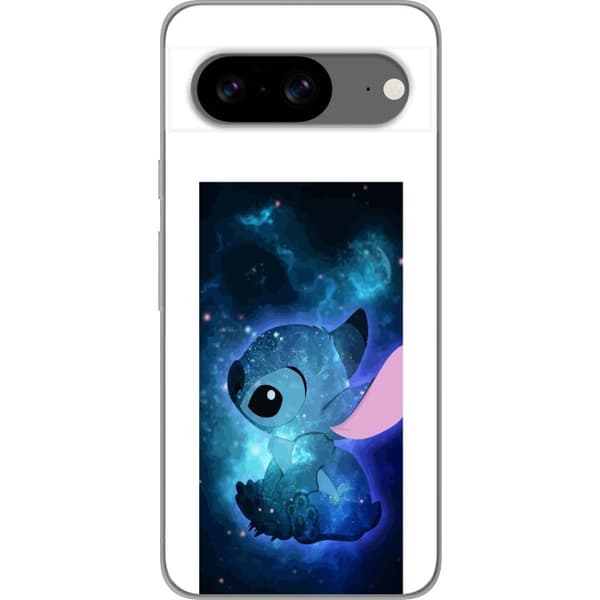 Kompatibelt Mobildeksel til Google Pixel 8 Galaxyinspirert Stitch med stjernehimmel og romtema blå