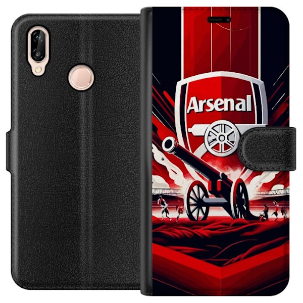 Huawei P20 lite Lommeboketui Arsenal