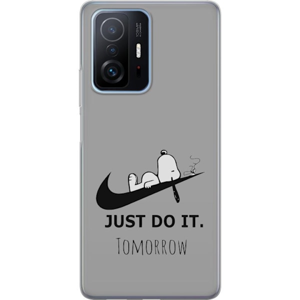 Xiaomi 11T Pro Läpinäkyvä kuori Just Do It, NIKE