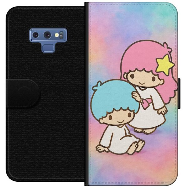 Samsung Galaxy Note9 Tegnebogsetui Kawaii Sanrio Kiki Lola Little Twin Stars