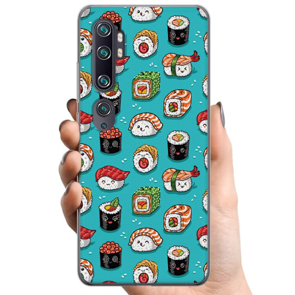 Xiaomi Mi Note 10 TPU Mobildeksel Sushi
