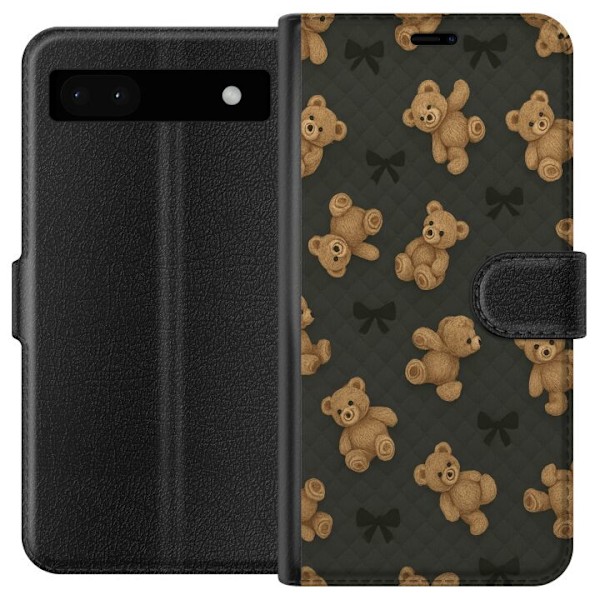 Google Pixel 6a Lompakkokotelo Teddy Halauksia