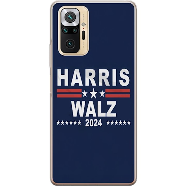 Xiaomi Redmi Note 10 Pro Gennemsigtig cover Harris | Walz 2024