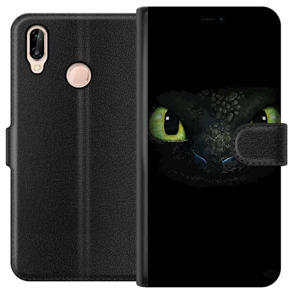 Huawei P20 lite Tegnebogsetui Hvordan træner du din drage