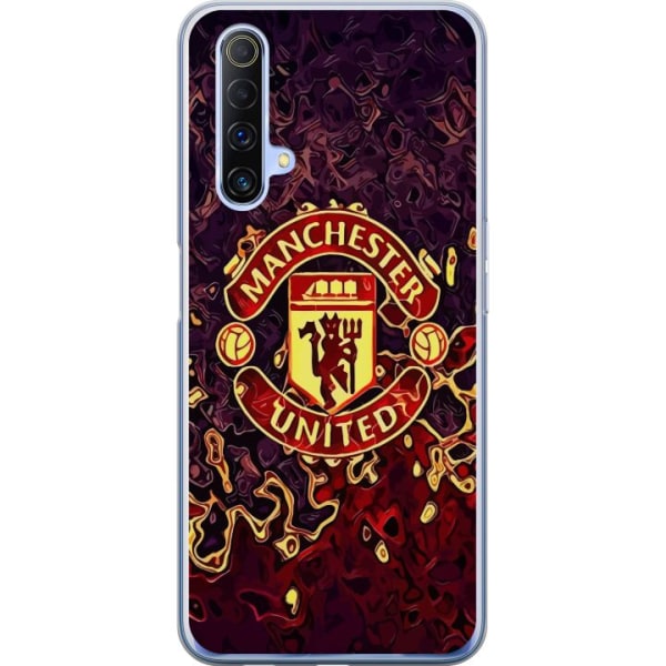 Realme X50 5G Läpinäkyvä kuori Manchester United