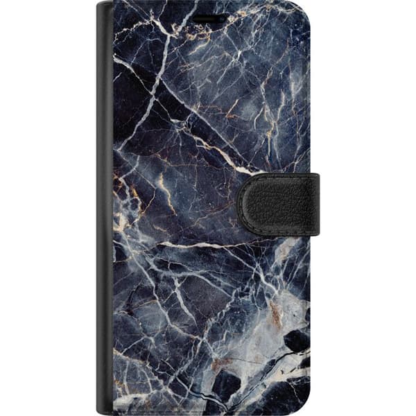Kompatibelt Lommeboketui til Samsung Galaxy A20e Marmorert