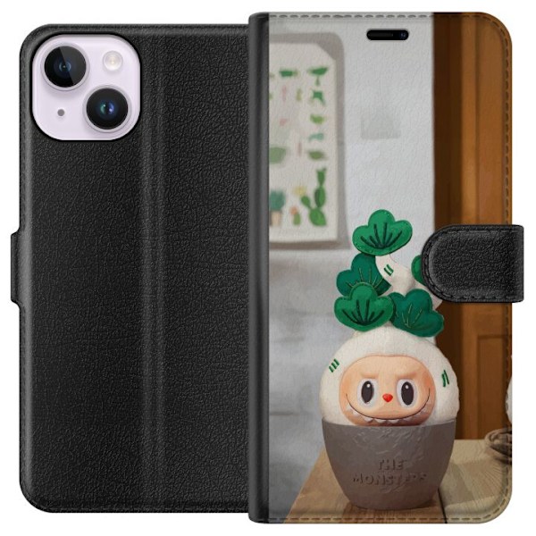 Apple iPhone 14 Tegnebogsetui MONSTRENE Uduelige Planter