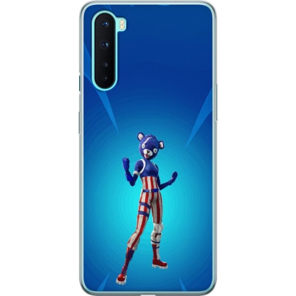 OnePlus Nord Gennemsigtig cover Fortnite - Bamsen