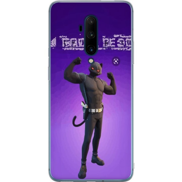 OnePlus 7T Pro Gennemsigtig cover Fortnite - Meowscles