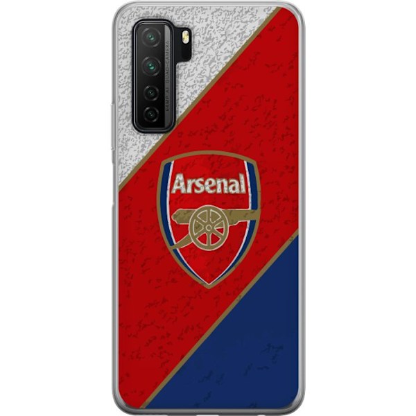 Huawei P40 lite 5G Läpinäkyvä kuori Arsenal