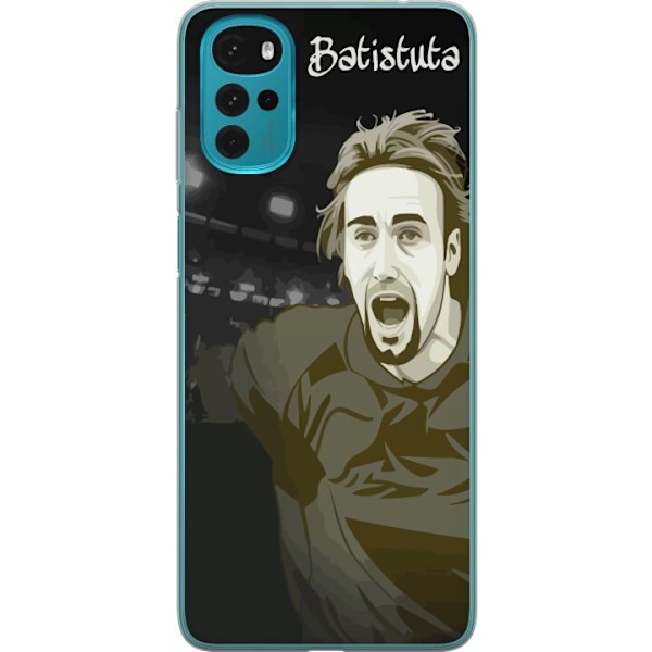 Motorola Moto G22 Gjennomsiktig deksel Gabriel Batistuta