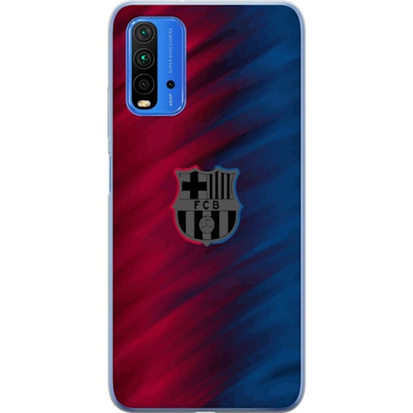 Xiaomi Redmi Note 9 4G Gennemsigtig cover FC Barcelona