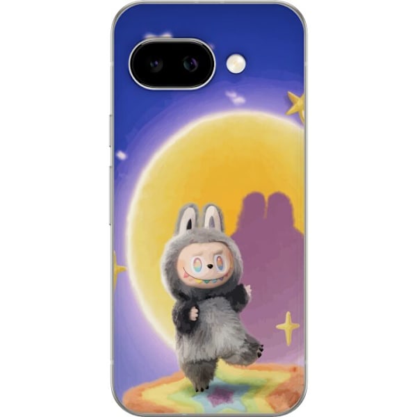 Google Pixel 9a Genomskinligt Skal Labubu Neon Pop – Neonfä