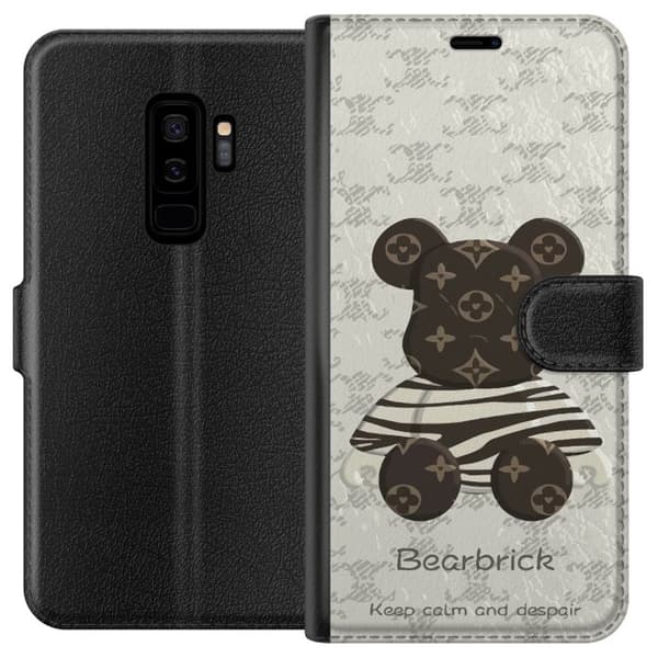 Kompatibelt Plånboksfodral till Samsung Galaxy S9+ Brown Bear