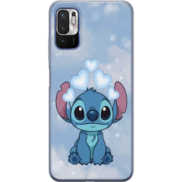 Xiaomi Redmi Note 10 5G Gennemsigtig cover Stitch Hoppende Gl
