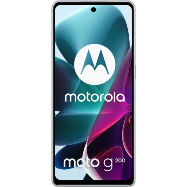 Motorola Moto G200 5G Gennemsigtig cover Sorteringsrækkefølg