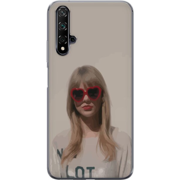 Huawei nova 5T Läpinäkyvä kuori Taylor Swift