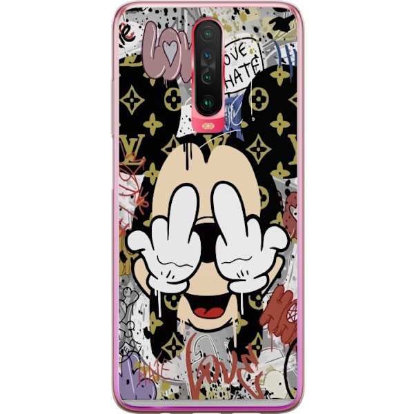 Xiaomi Redmi K30 Gennemsigtig cover Mickey Mouse