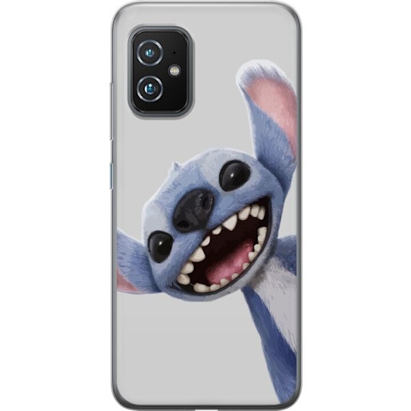 Asus Zenfone 8 Gjennomsiktig deksel Stitch i Fart - Kawaii Des