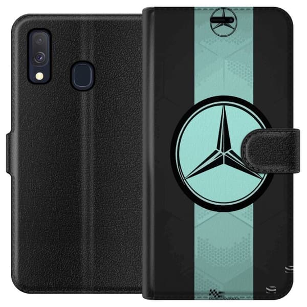Kompatibel Tegnebogsetui til Samsung Galaxy A40 Mercedes