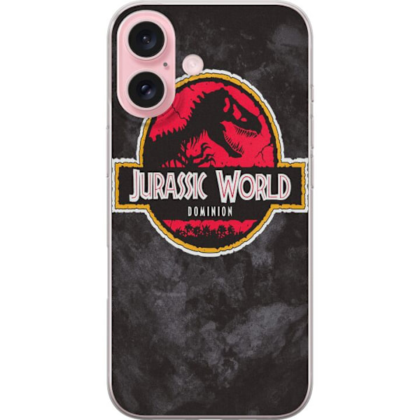 Apple iPhone 16 Gennemsigtig cover Jurassic World Dominion