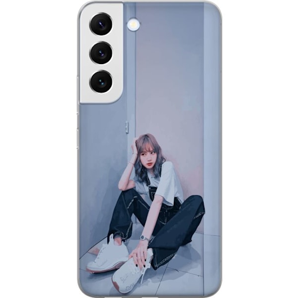 Samsung Galaxy S22 5G Läpinäkyvä kuori Lisa from Blackpink – K-pop Style Icon