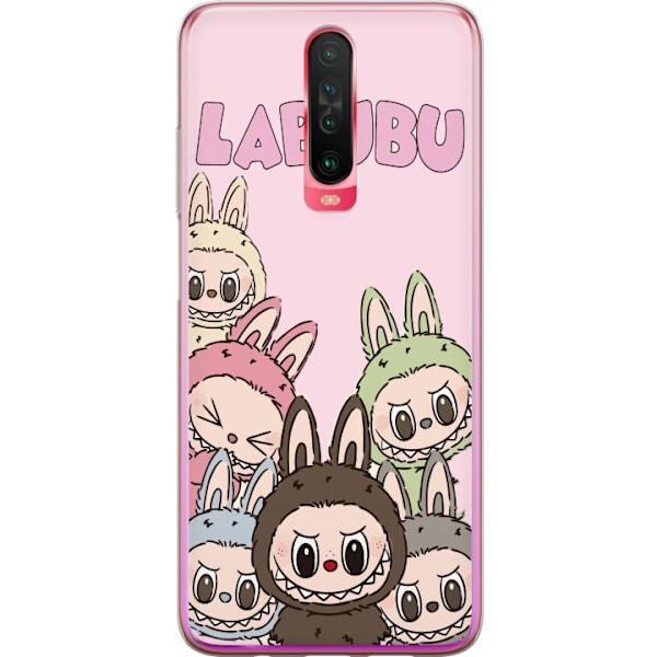 Xiaomi Redmi K30 Läpinäkyvä kuori Labubu Classics