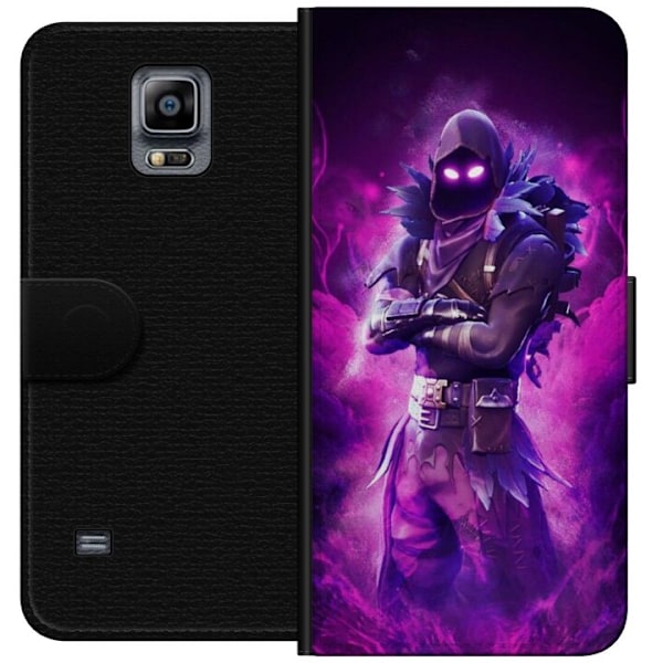 Samsung Galaxy Note 4 Plånboksfodral Fortnite Raven