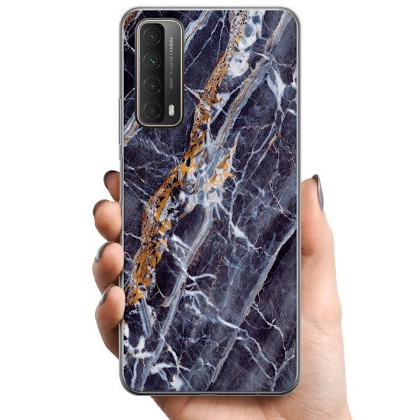 Huawei P smart 2021 TPU Mobildeksel Marmor