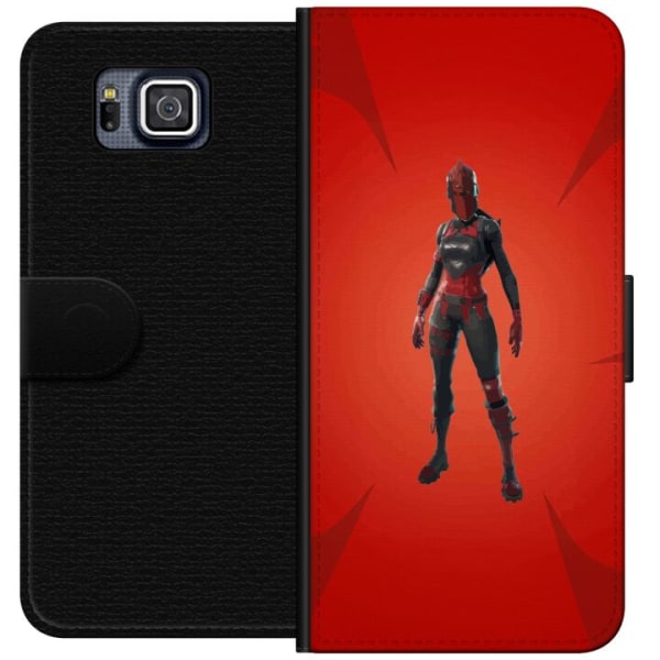 Samsung Galaxy Alpha Plånboksfodral Fortnite - Red Knight