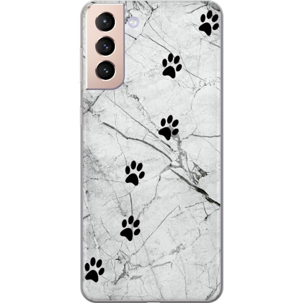 Samsung Galaxy S21 Gennemsigtig cover Kopper