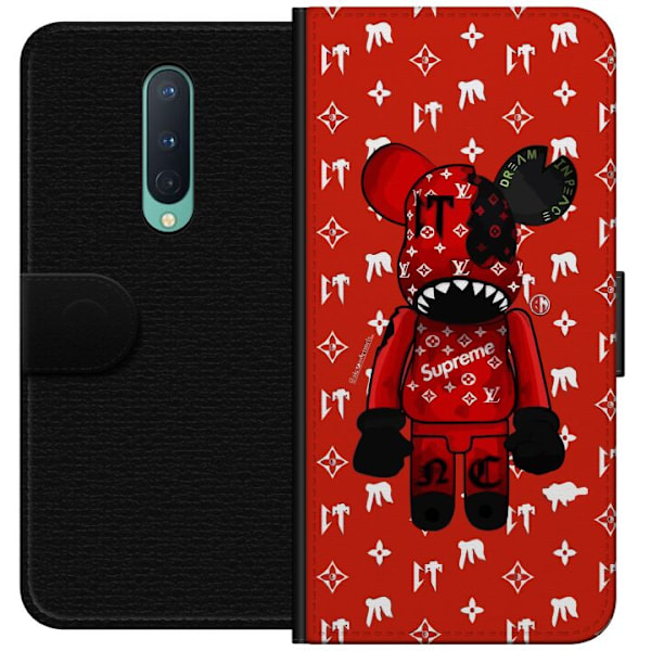 OnePlus 8 Lompakkokotelo KAWS LV Punainen