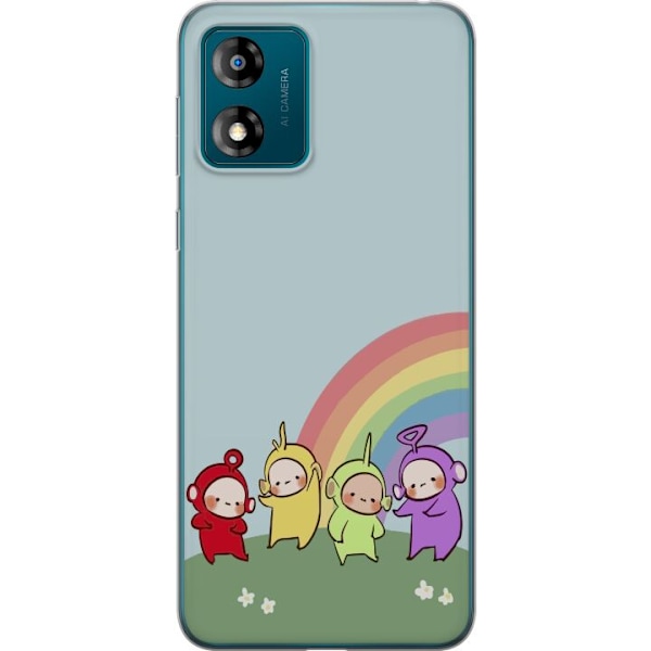 Motorola Moto E13 Läpinäkyvä kuori Teletubbies